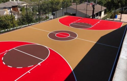 outdoor Basketball Court